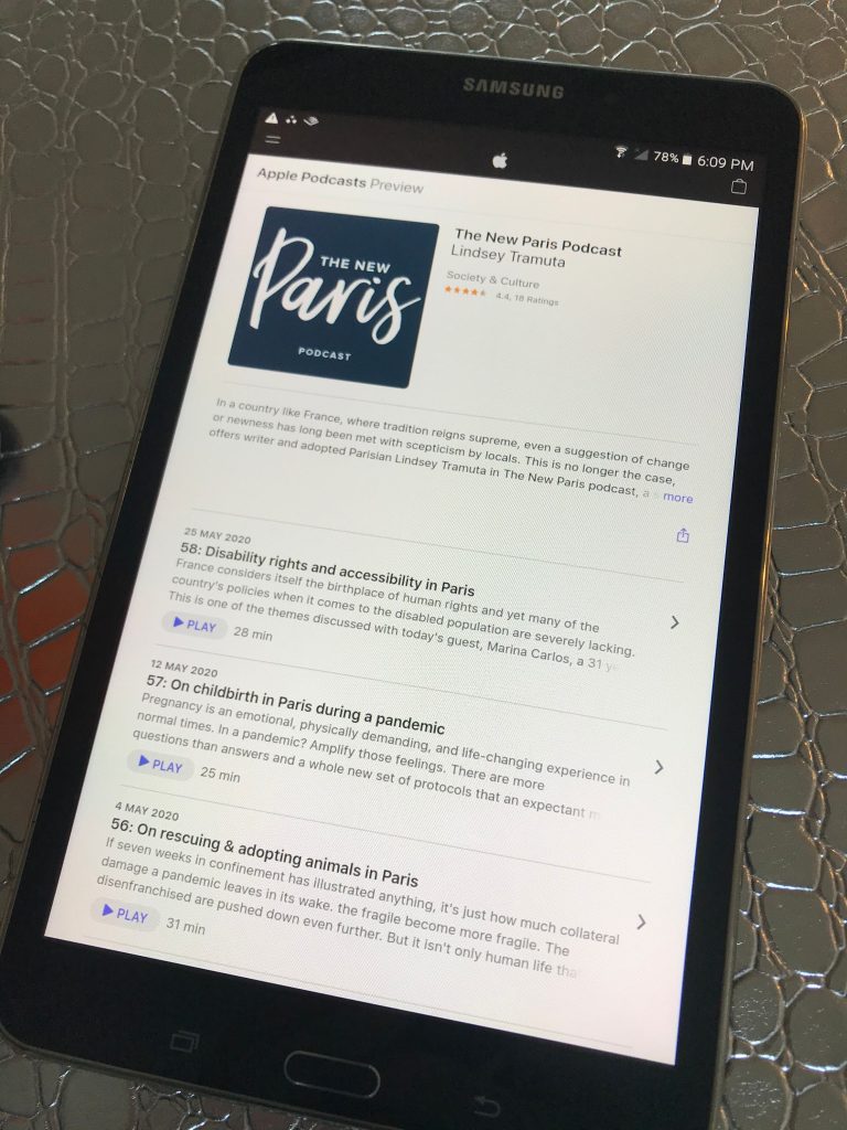 The new paris podcast